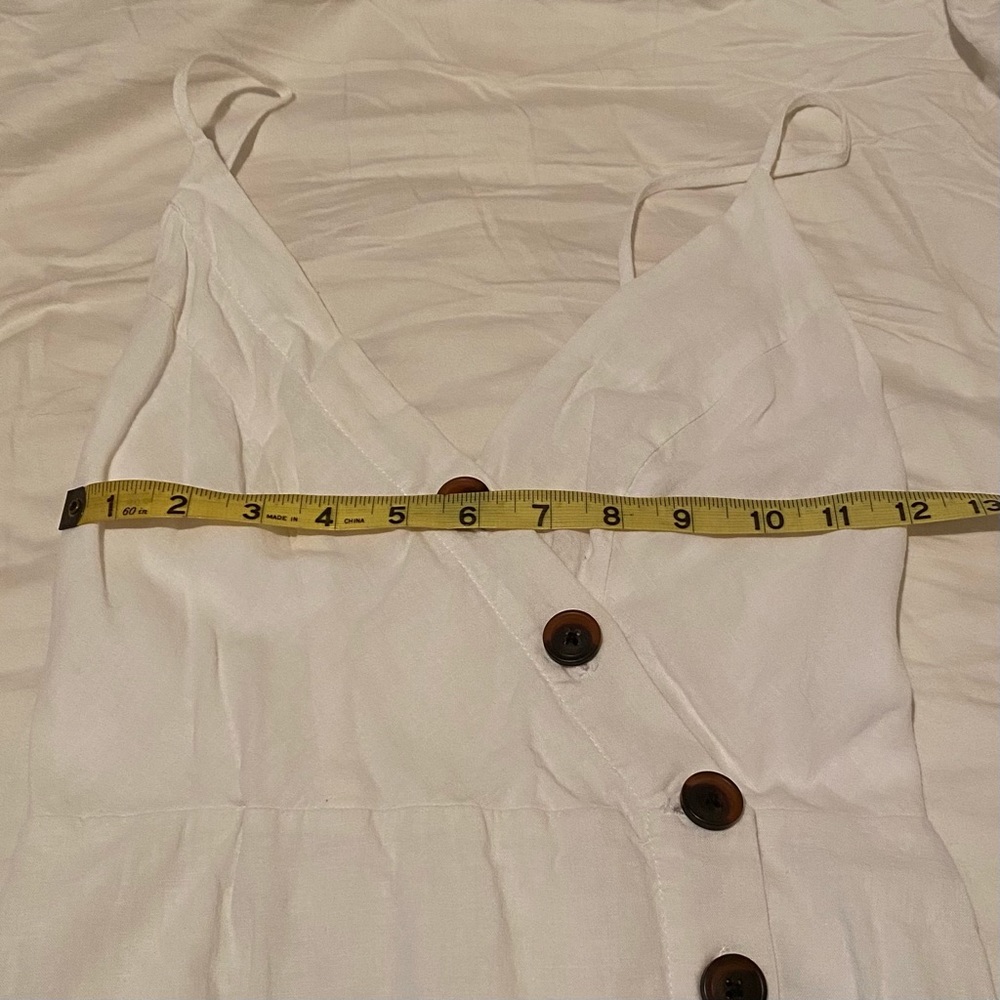 Urban Outfitters White Button-Down Dress, XS - Picture 6 of 7